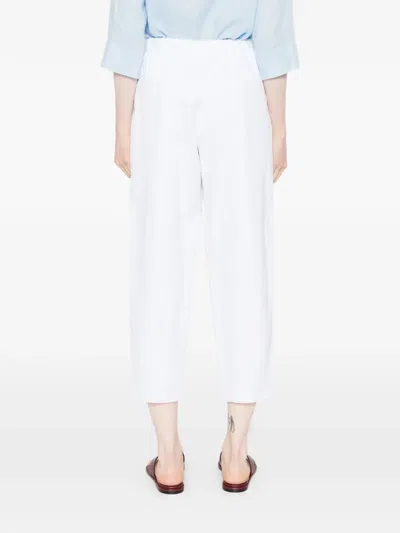 Dusan 밴딩 팬츠 In White
