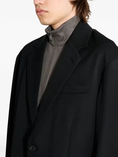 Ssstein Oversized Single-breasted Blazer In Black