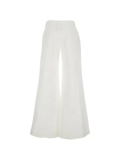 Merci 와이드 팔라초 팬츠 In White