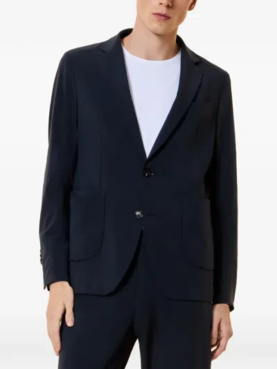 Rrd Single-breasted Blazer In Blue