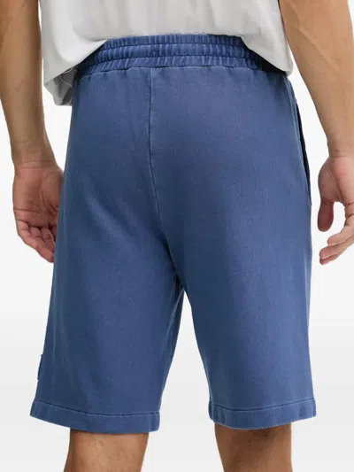 Bogner Fire+ice 루세프 로고 패치 밴딩 웨이스트 쇼츠 In Blue