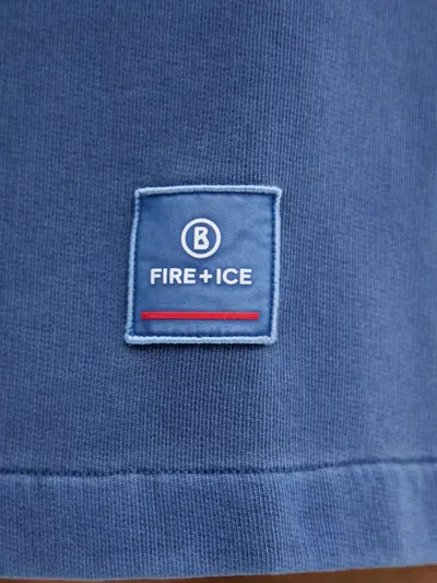 Bogner Fire+ice 루세프 로고 패치 밴딩 웨이스트 쇼츠 In Blue