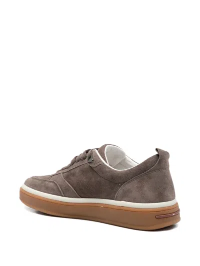 Sergio Moretti Firenze 스웨이드 스니커즈 In Multi