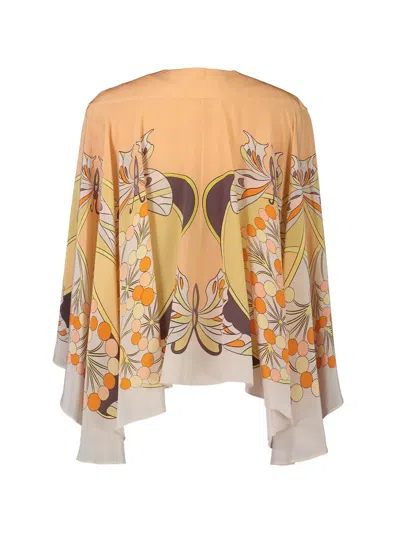 La Doublej Magic Ruffled Top In Multi