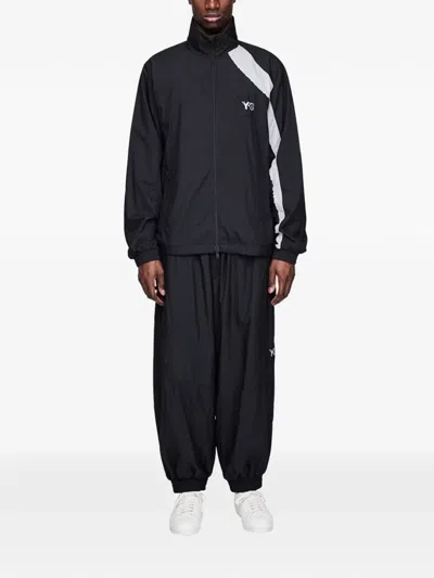 Y-3 밴딩 웨이스트 커프 팬츠 In Black