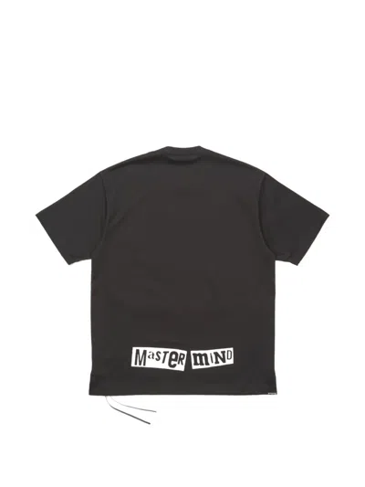 Mastermind Japan 반소매 티셔츠 In Black