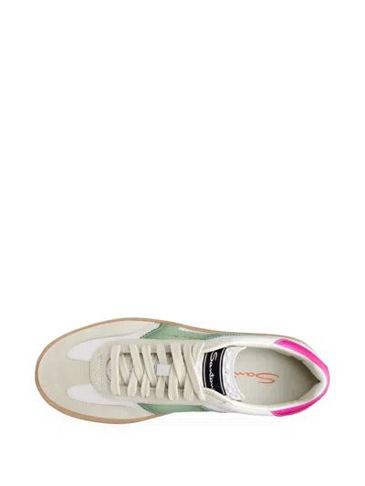 Santoni 올리 레이스업 스니커즈 In Multi