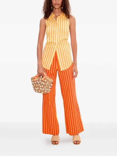 Simon Miller 피아 팬츠 In Orange