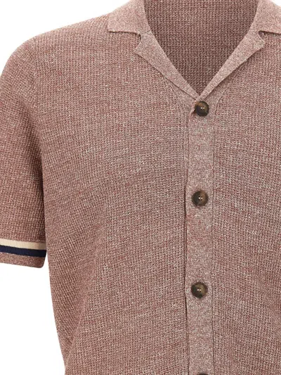 Gran Sasso 니트 셔츠 In Pink