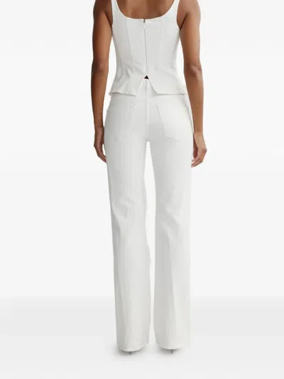 Dl1961 Button Front Top In White