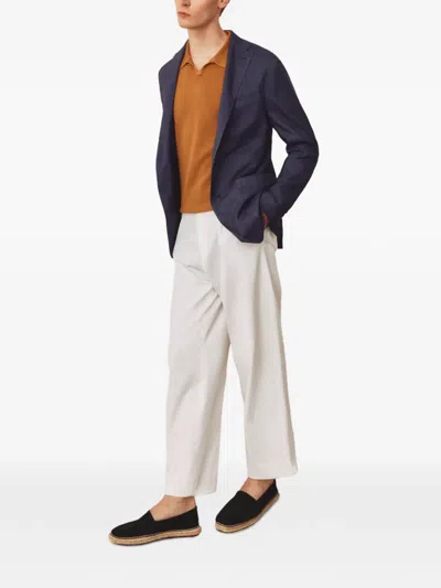Boglioli Buttoned Blazer In Blue