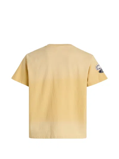 Found 자수 패치 티셔츠 In Yellow