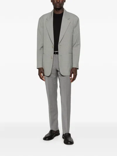 Corneliani 테일러드 그레이 팬츠 In Gray
