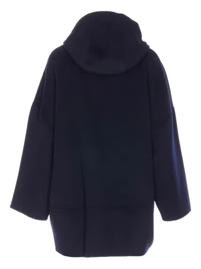 S Max Mara 레일라 코트 In Blue