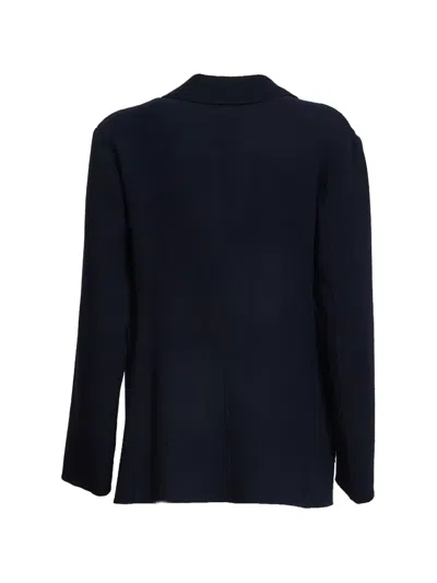 's Max Mara Single-breasted Blazer In Blue