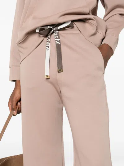 's Max Mara Drawstring Trousers In Pink