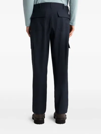 Etro Black Straight Cargos Pants In Black