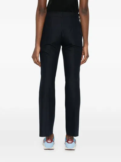S Max Mara 슬림 팬츠 In Black