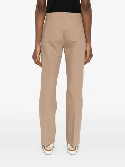 S Max Mara 벨트 루프 팬츠 In Neutral