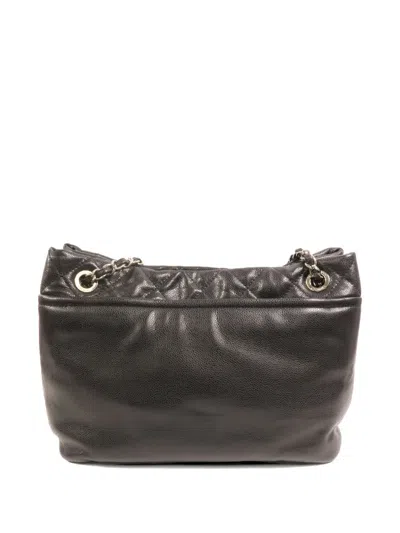 Chanel Cc 마크 체인 숄더 백 In Black
