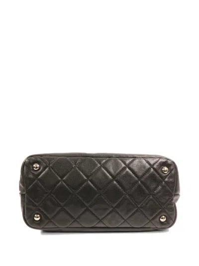 Chanel Cc 마크 체인 숄더 백 In Black