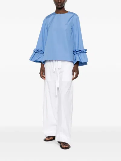 's Max Mara Valzer Blouse In Blue