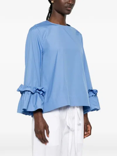 's Max Mara Valzer Blouse In Blue