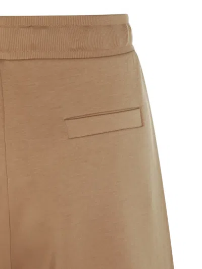 's Max Mara Logo-drawstring Track Pants In Brown