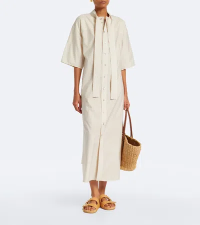 Tory Burch Mellow Raffia-effect Slides In Sand