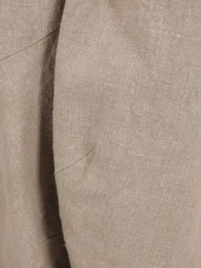 Comme Des Garçons Asymmetric-hem Skirt In Neutral