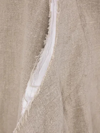 Comme Des Garçons Asymmetric-hem Skirt In Neutral