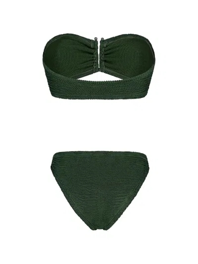 Paramidonna 프리다 스트랩리스 비키니 세트 In Green