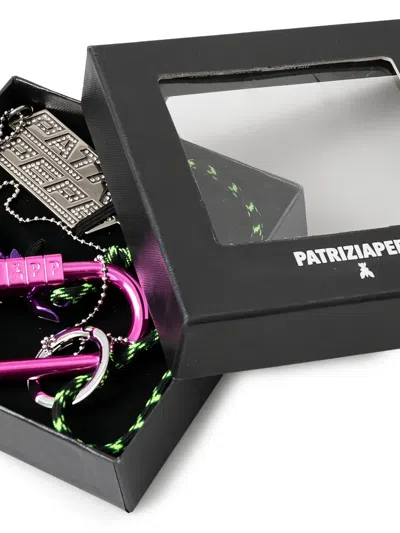 Patrizia Pepe 로고 참 키링 In Multi