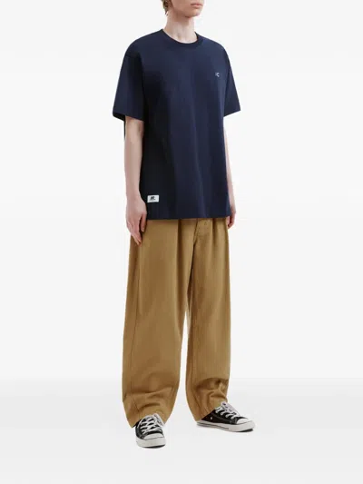 Chocoolate 라운드 넥 티셔츠 In Blue