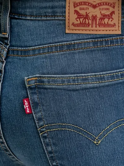 Levi's 725 Bootcut Jeans In Blue