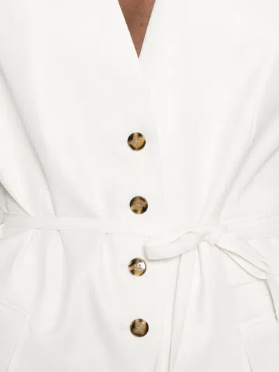 Herskind Samos Button-up Waistcoat In White