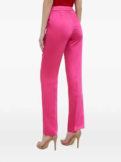 Benetton 레그 슬릿 팬츠 In Pink