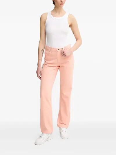 Benetton 코튼 진 In Pink