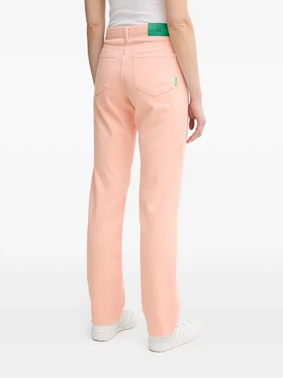 Benetton 코튼 진 In Pink
