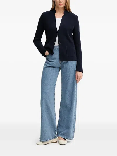 Benetton 패치 포켓 진 In Blue
