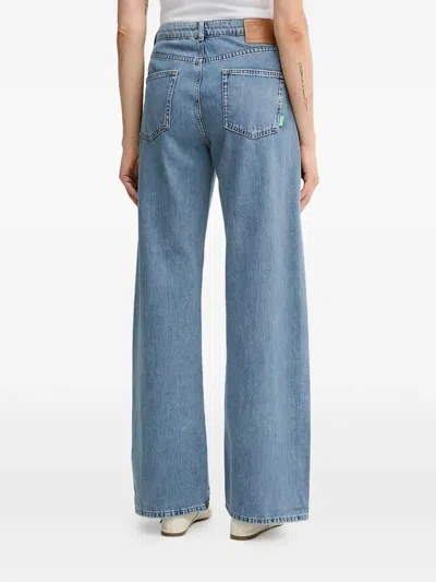 Benetton 패치 포켓 진 In Blue