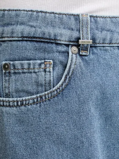 Benetton 패치 포켓 진 In Blue