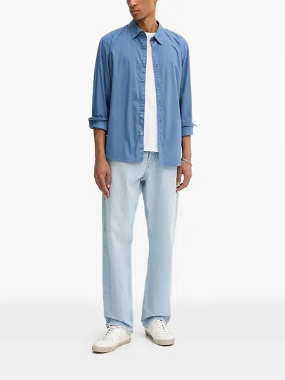 Levi's Buttoned Long-sleeve Shirt In Blue