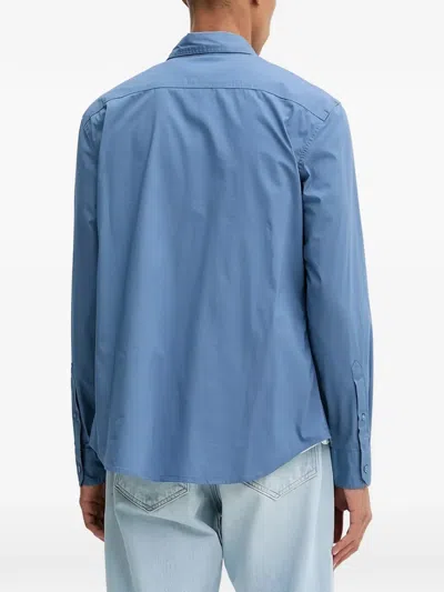 Levi's Buttoned Long-sleeve Shirt In Blue