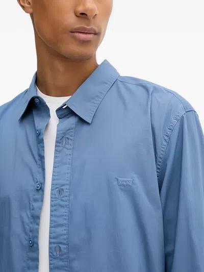 Levi's Buttoned Long-sleeve Shirt In Blue