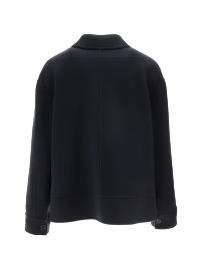's Max Mara Patch-pocket Jacket In Blue