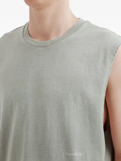 Izzue 민소매 티셔츠 In Gray