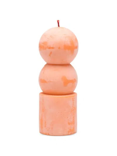 Taith 릴루 스택 디자인 캔들 In Orange