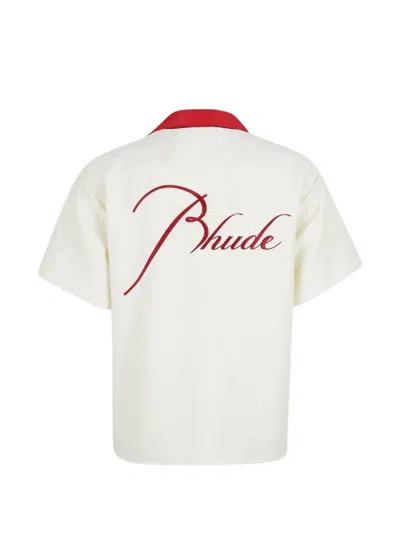 Rhude 포켓 자수 셔츠 In Multi