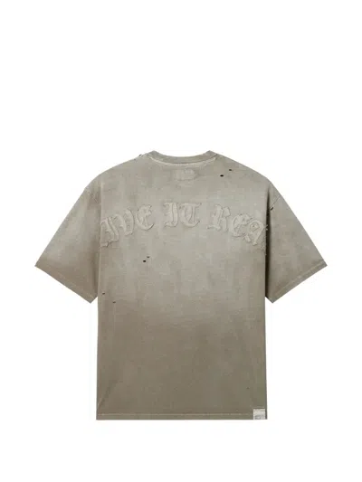 Izzue Distressed T-shirt In Neutral